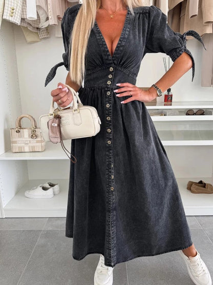 VAUREL | Robe Denim Séduction