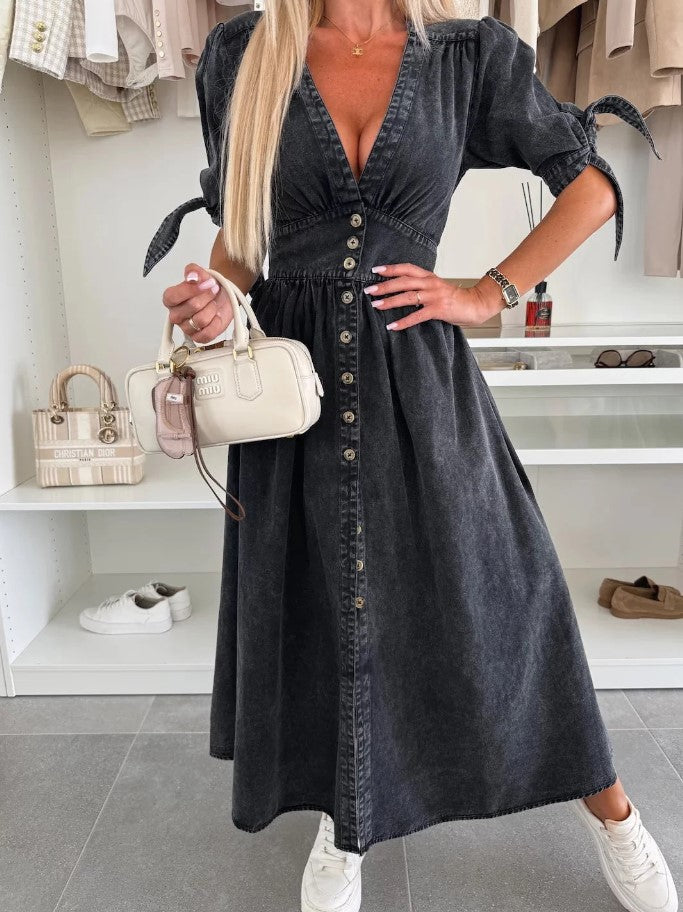 VAUREL | Robe Denim Séduction