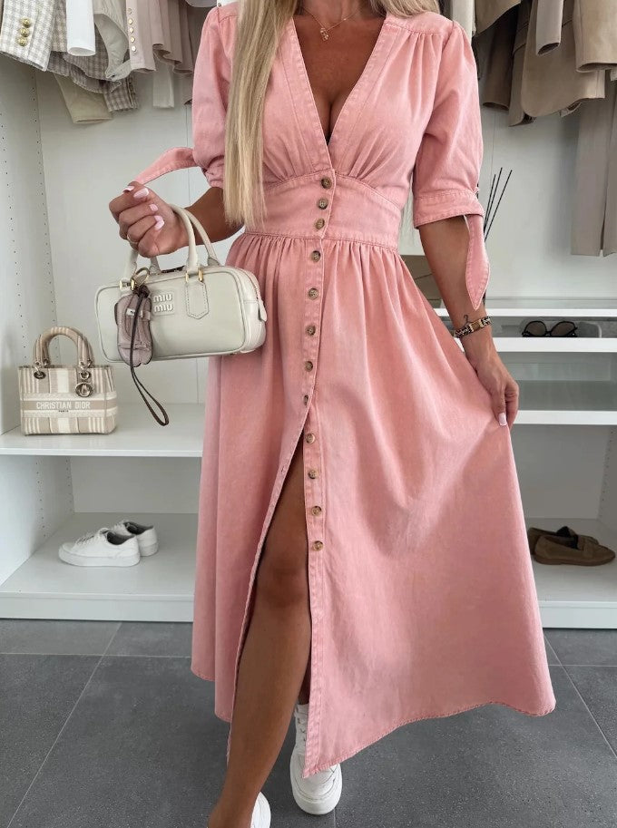 VAUREL | Robe Denim Séduction