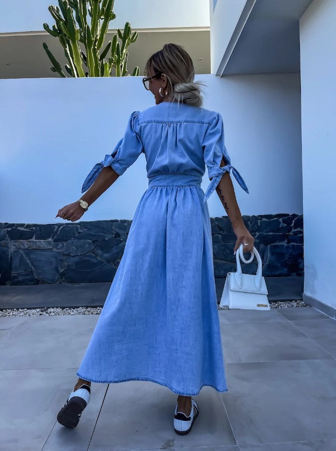 VAUREL | Robe Denim Séduction