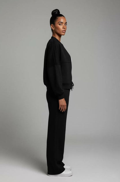 CAMILLE | Ensemble bomber & jogger chic