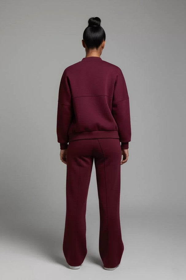 CAMILLE | Ensemble bomber & jogger chic