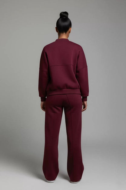 CAMILLE | Ensemble bomber & jogger chic