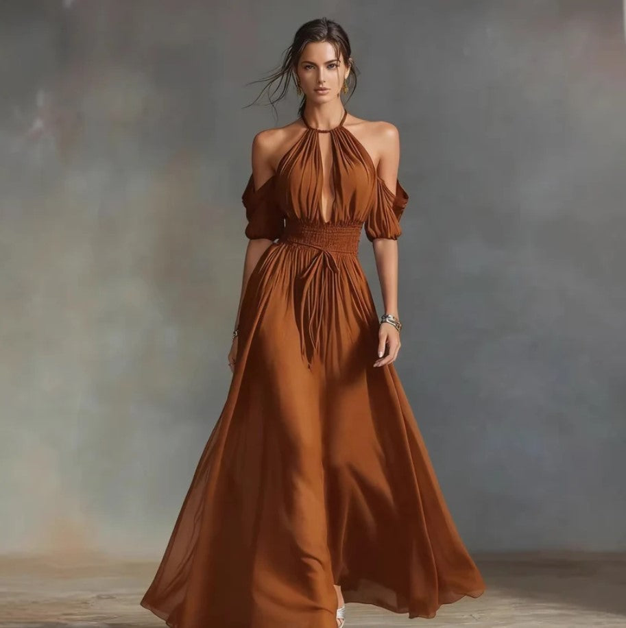 MIDI | Robe élégance naturelle