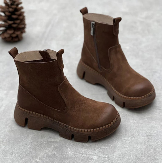 Bottines cuir authentique