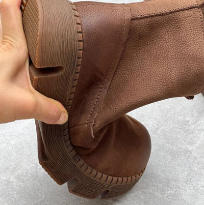 Bottines cuir authentique