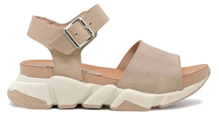 Sandales en cuir synthétique à bout ouvert